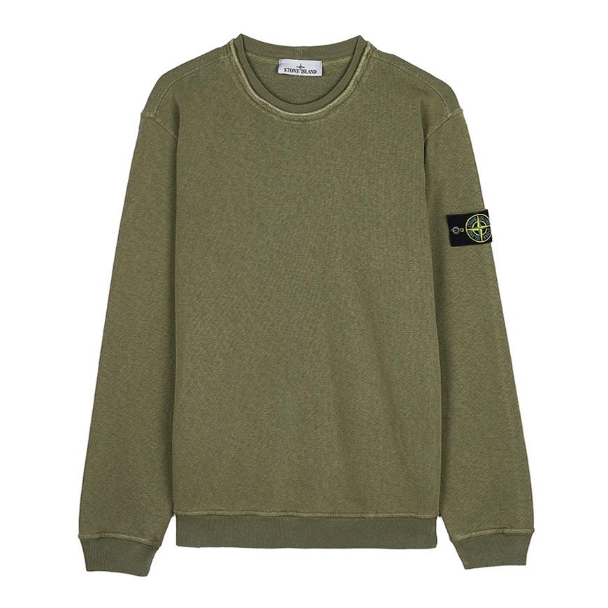 STONE ISLAND Regular Fit Crewneck Sweatshirt Men S0060 V015G