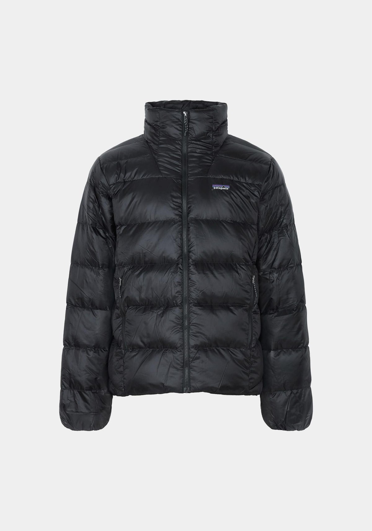 patagonia Black Fitz Roy Lightweight Goose Down Jacket