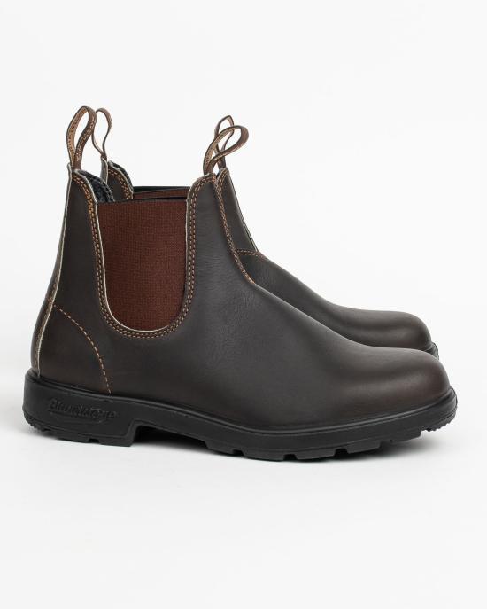 Blundstone Leather Chelsea Boots for Women 500STOUTBROWN STOUT BROWN DOM