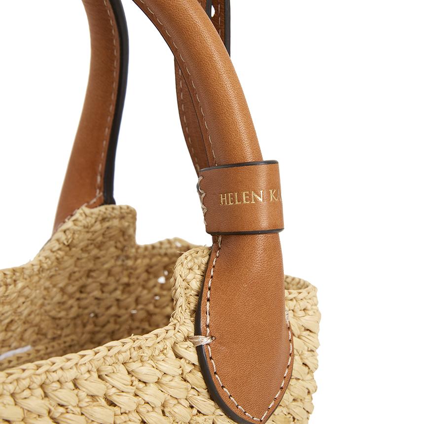 HELEN KAMINSKI Ampara Mini Women’s Tote Bag BAG51967 NATURAL COTTO