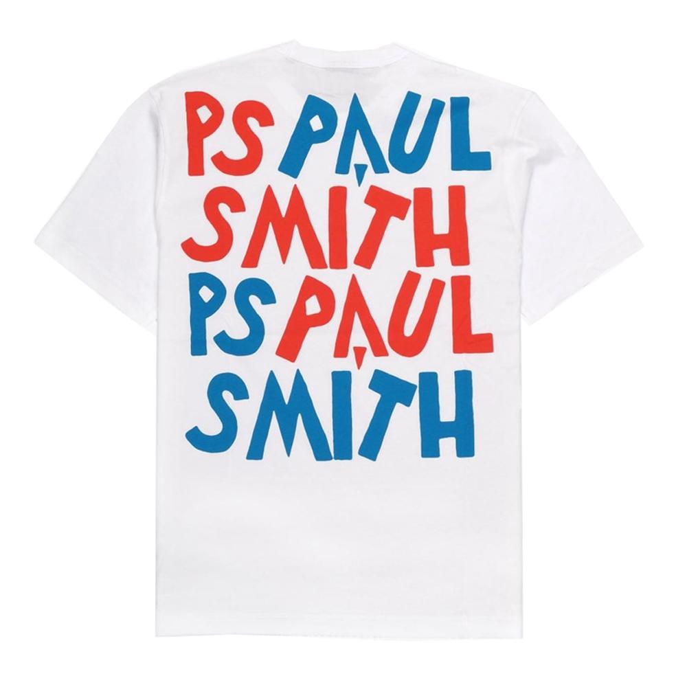 Paul Smith Back Print Short Sleeve T-Shirt M2R 220X JP3294 01