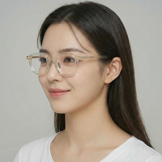 TOM FORD Blue Light Blocking Transparent Acetate Eyeglasses Asian F TF5858DB 039