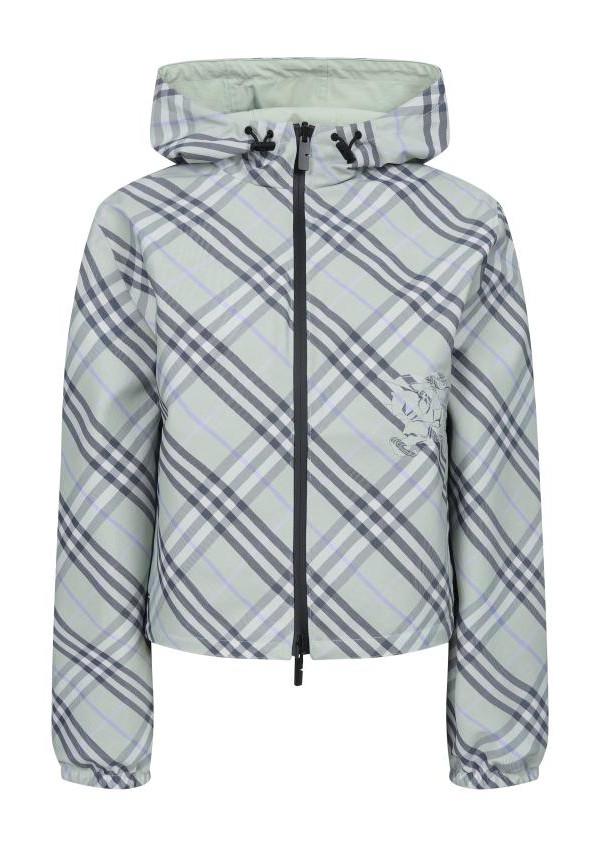 BURBERRY Reversible Check Crop Jacket