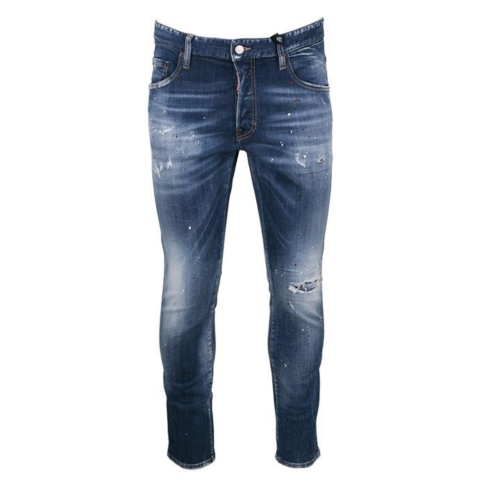 Dsquared2 Blue Denim Jeans for Men S74LB1551 S30342 470