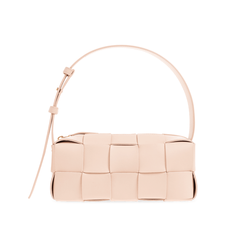 Bottega Veneta Small Brick Cassette Bag Crossbody Leather Green