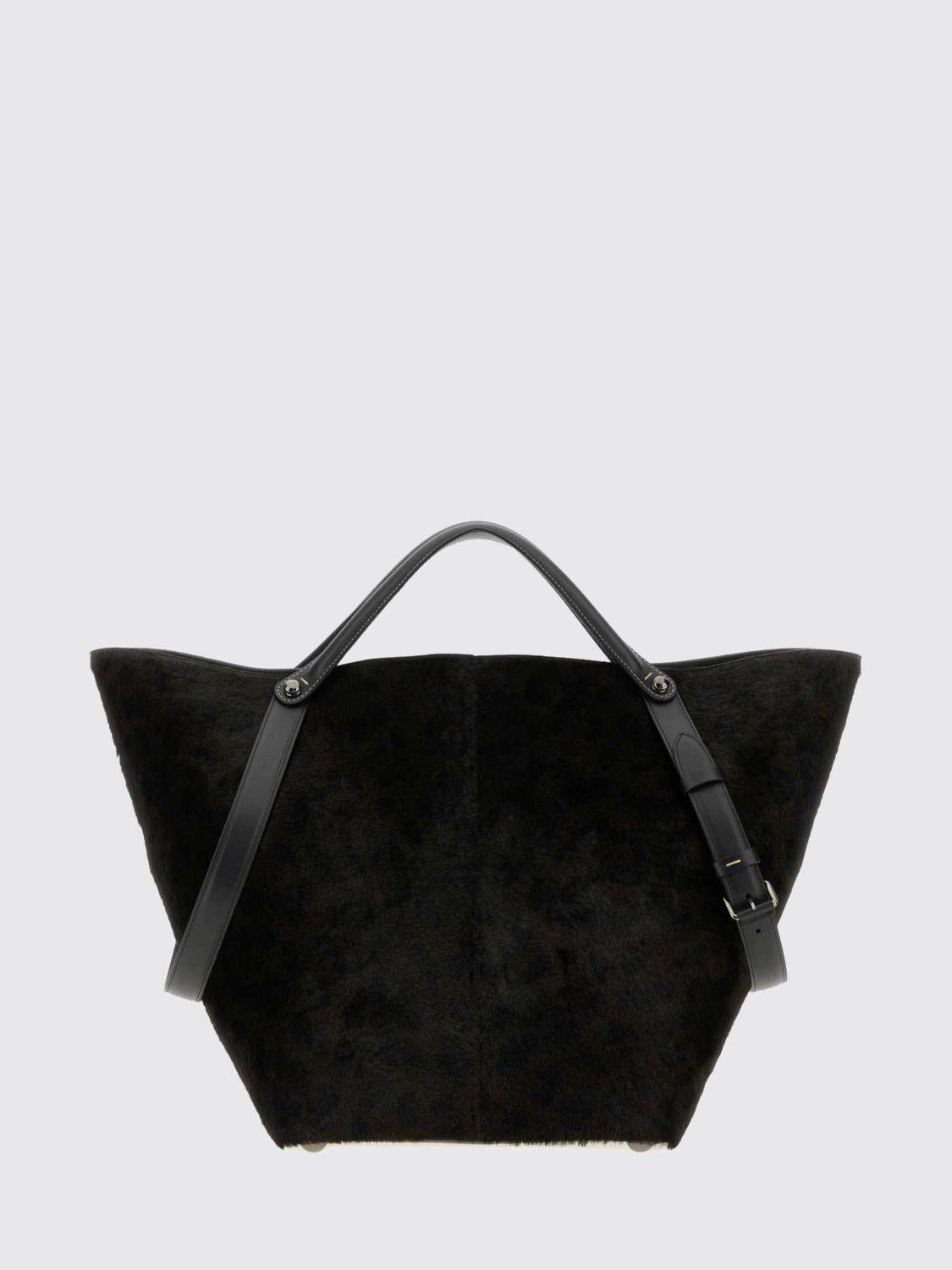 Maison Margiela Leather Tote Bag Brown