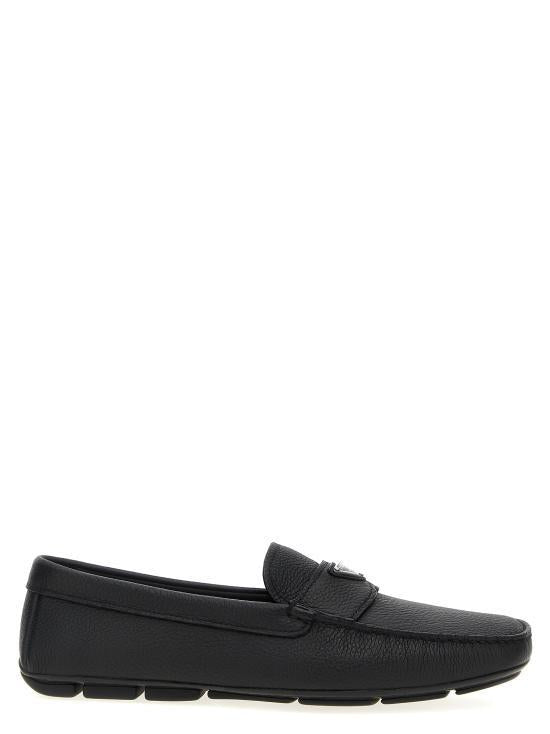 PRADA Saffiano Leather Driving Loafers 2DD177 F G000 ATG F0002