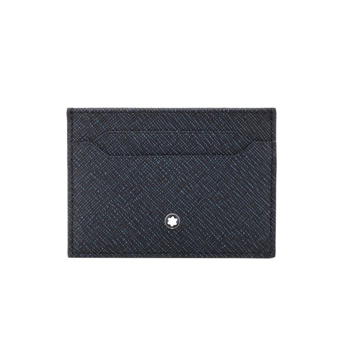 Montblanc Sartorial Leather Card Holder 5cc Black Men’s
