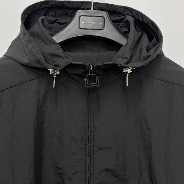 WOOYOUNGMI Layered Windbreaker Jacket for Men W261JP12 956B