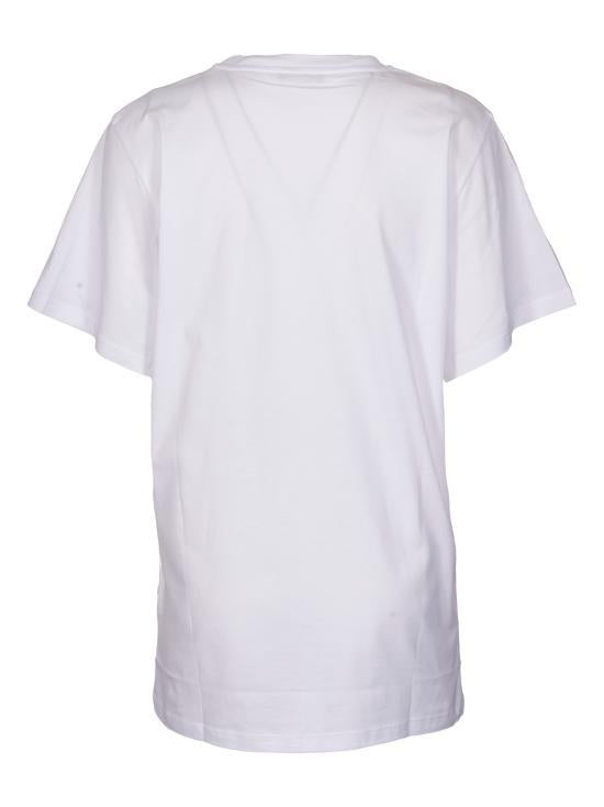 Max Mara Short Sleeve T-Shirt 2194602100121946021600001 WHITE DOM