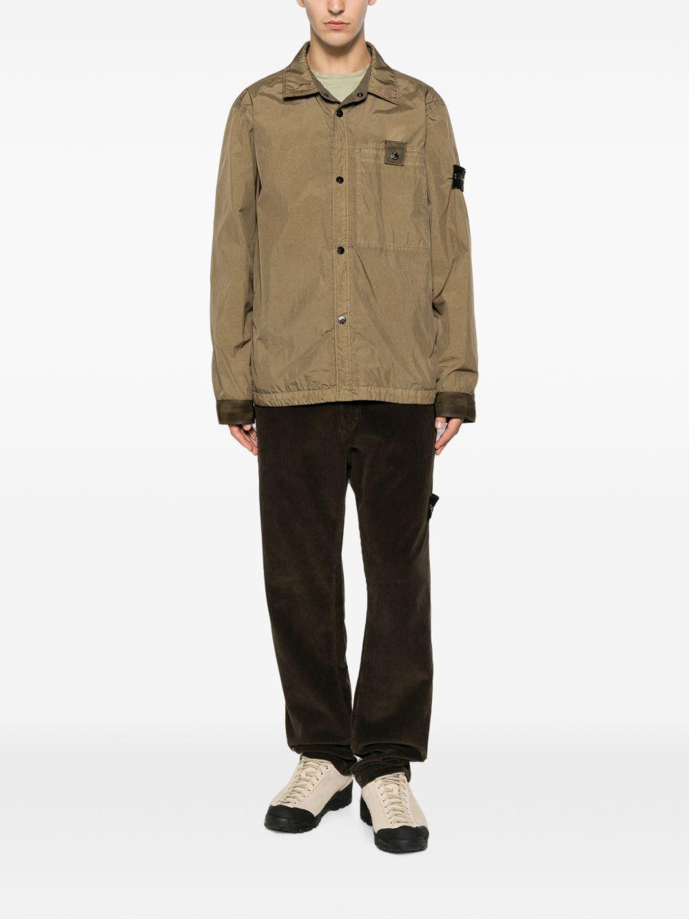 STONE ISLAND Gray Wool Blend Suit Trousers for Men