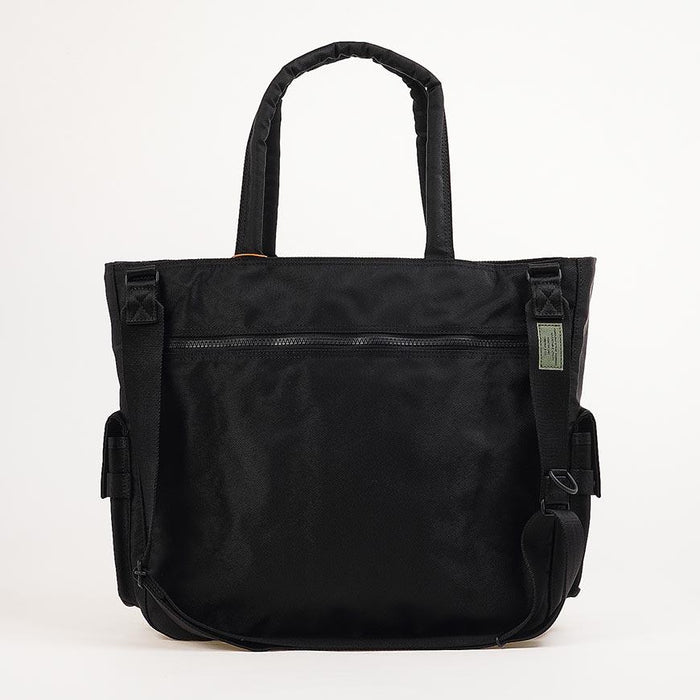 PORTER Unisex Unit 2-Way Tote Bag Black