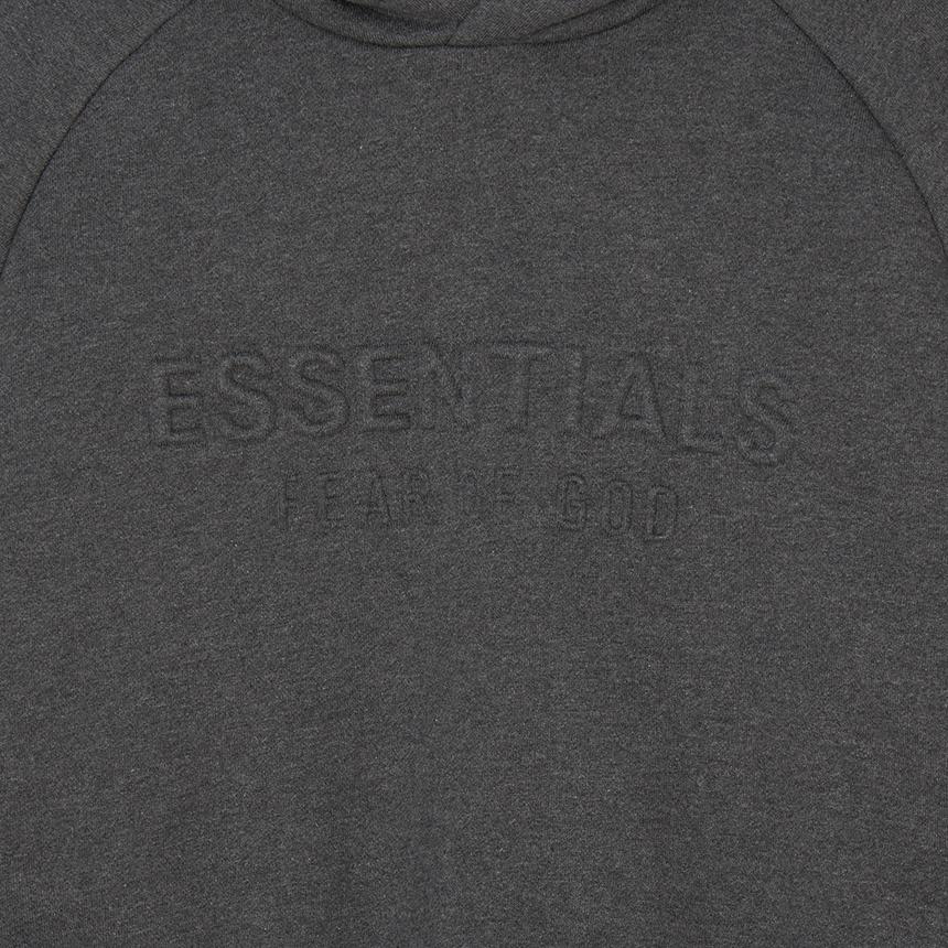 Fear of God ESSENTIALS Women’s Fleece Hoodie Charcoal