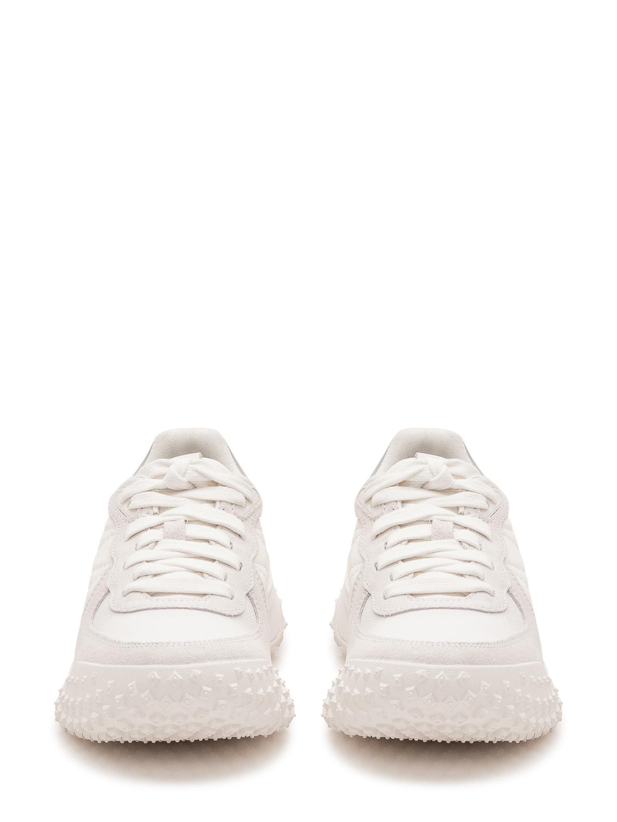 Moncler Leather Low-Top Sneakers White Women’s