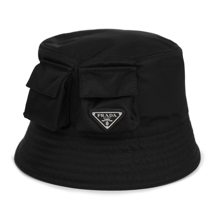 PRADA Re-Nylon Black Bucket Hat Men’s 2HC350 2DMI F0002