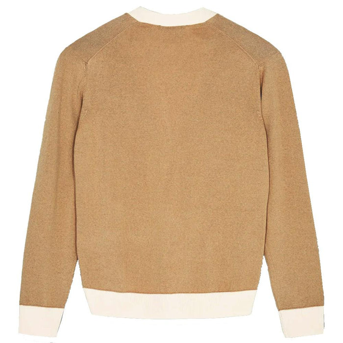 Maison Kitsune Women’s Bicolor Fox Cardigan