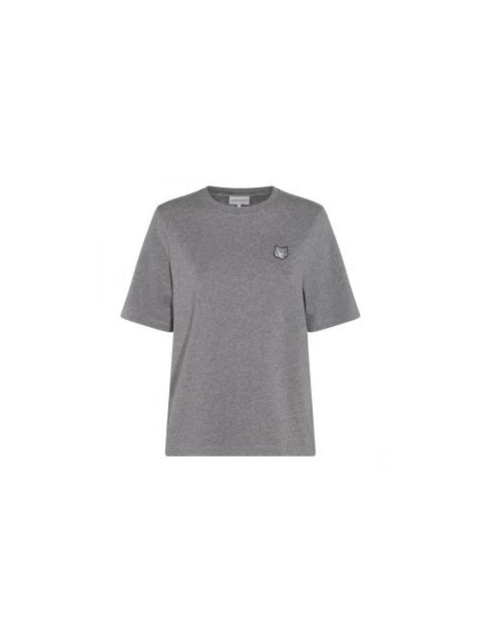 Maison Kitsune Bold Fox Head Patch Comfort T-Shirt MW00127 KJ0119 H131