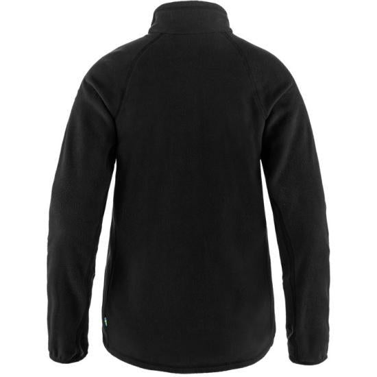 Fjallraven Women’s Ovik Lite Fleece Half-Zip Jacket Black 14600199550