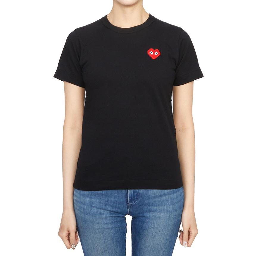 Comme des Garcons Invader Pixel Patch Women’s Short Sleeve T-Shirt AZ T321 051 1