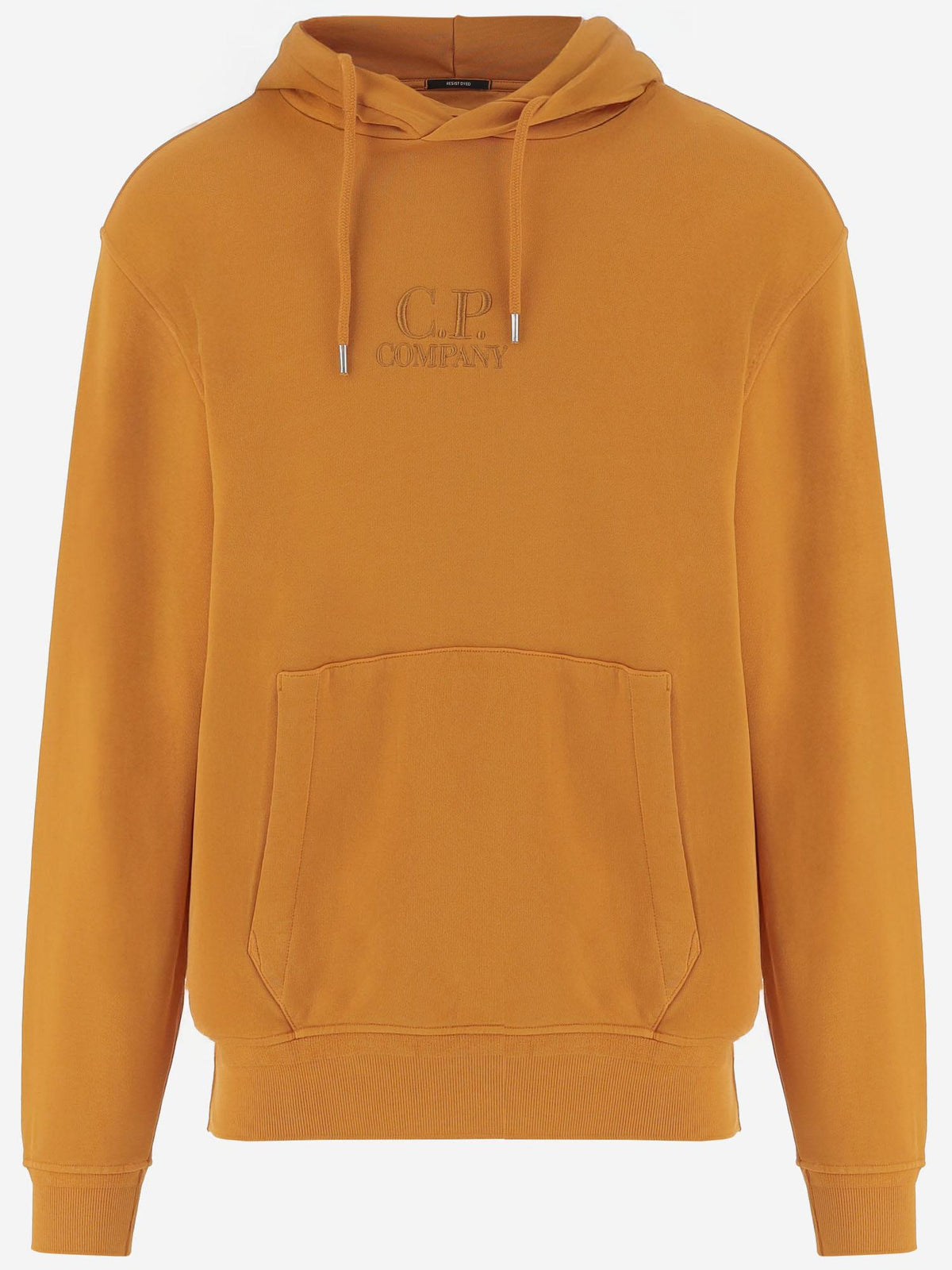 CP Company Cotton Hoodie Green Men's Pullover Hoodie