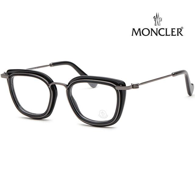 Moncler Retro Acetate Horn-Rim Unisex Eyeglass Frames ML5008 001