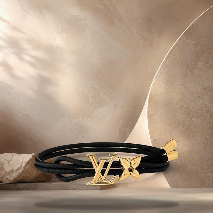 Louis Vuitton LV Bloom Bracelet Strap Gold-Tone 0.2in 0.5cm
