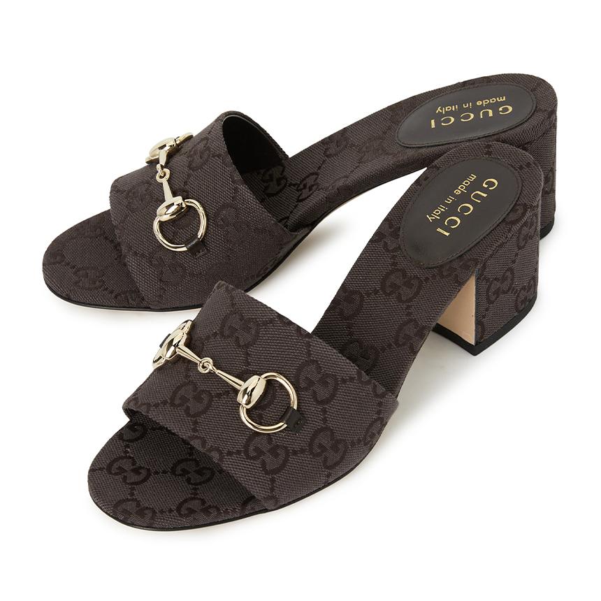 GUCCI Horsebit Leather Women’s Sandals 854882 9SF10 2140