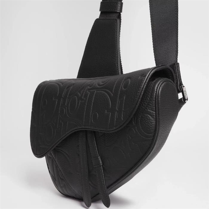 DIOR Saddle Leather Crossbody Bag