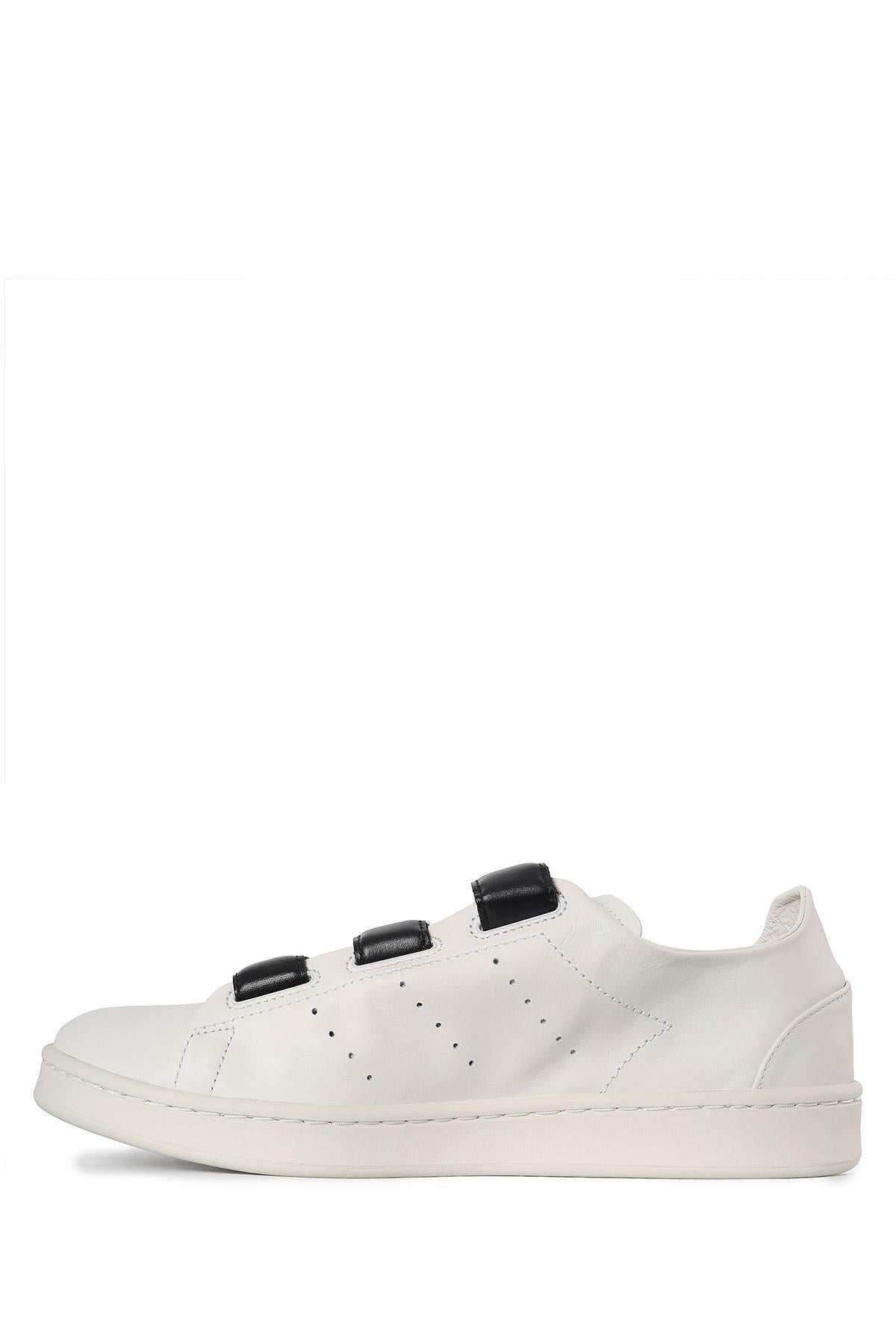 Y-3 Orbit Grey/Black Stan Smith Velcro Low Top Sneakers