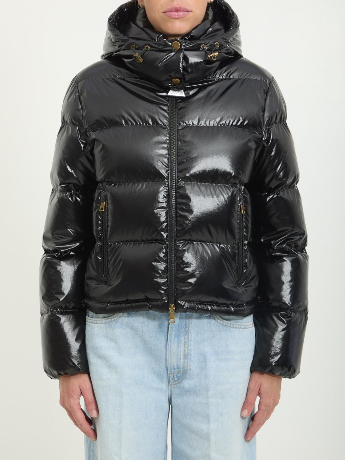 Moncler Black Down Puffer Jacket for Women