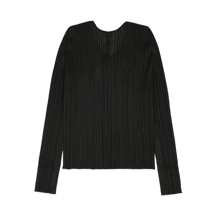 PLEATS PLEASE Women’s Basic Pleated Cardigan Beige Knit