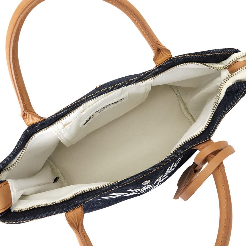 HORN GARMENT Women's Denim Tote Bag HCS 3A SB05 INDIGO