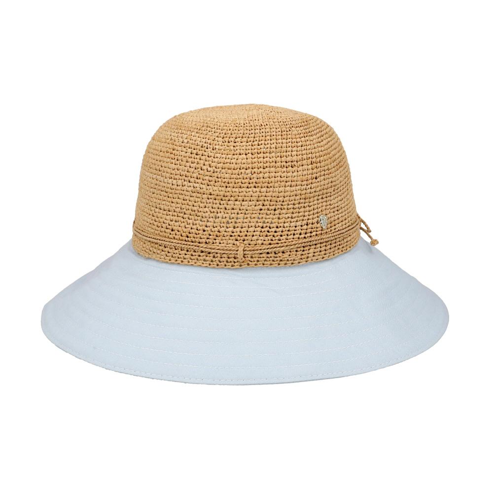 HELEN KAMINSKI Natural Raffia Maile Breeze Visor Womens Sun Cap HAT50575 NTBR