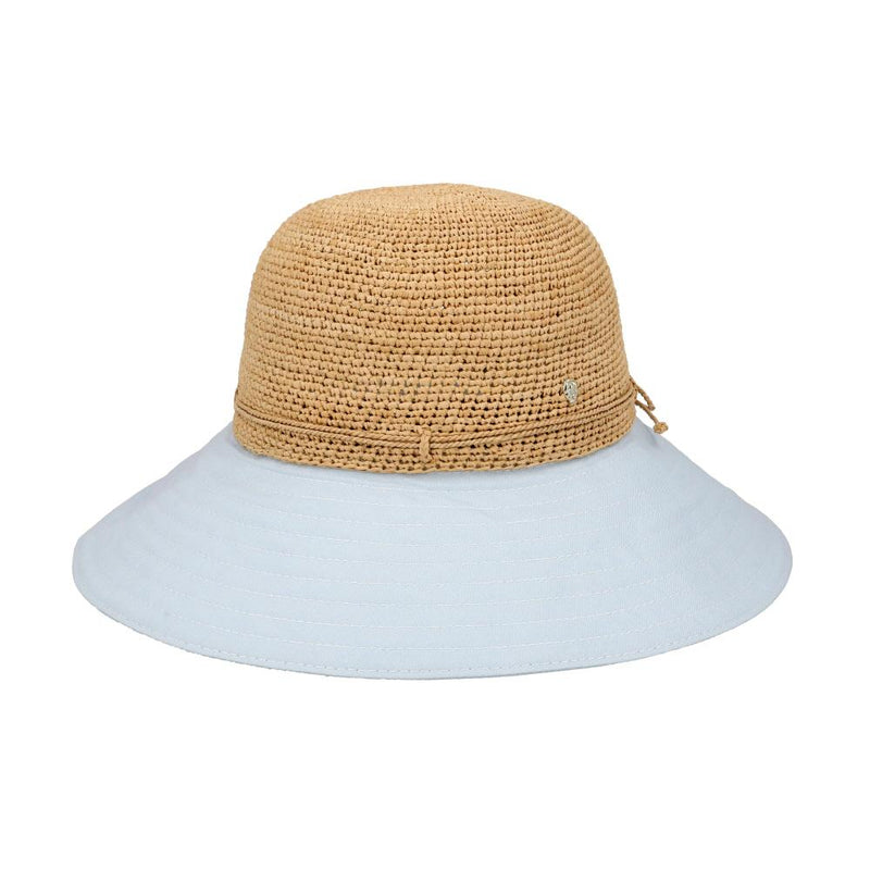 HELEN KAMINSKI Natural Raffia Maile Breeze Visor Womens Sun Cap HAT50575 NTBR