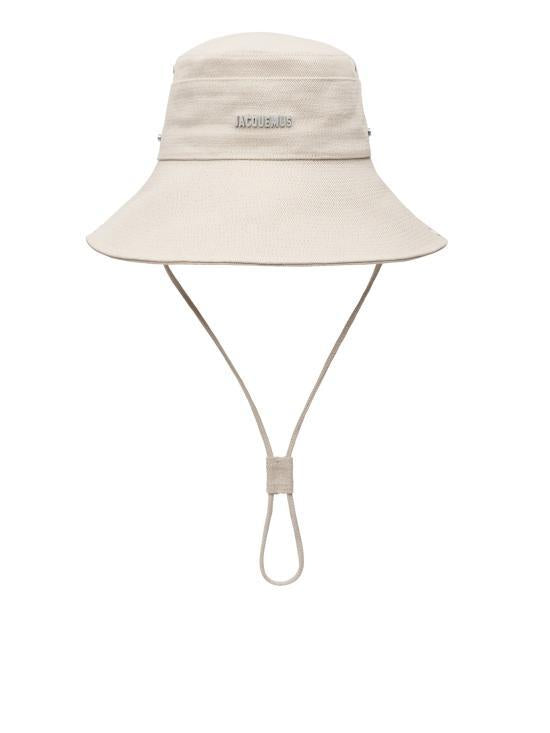 JACQUEMUS Bucket Hat 255AC7215113110 OFF WHITE DOM