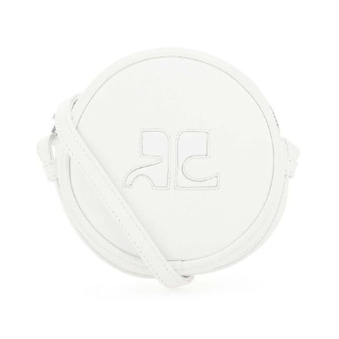 courreges Signature Logo Black Crossbody Bag