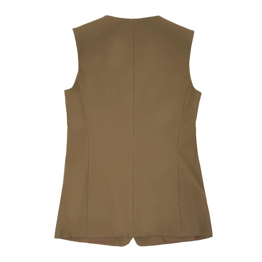 Max Mara Leno Cotton Twill Vest for Women RENO 003