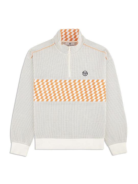 Sergio Tacchini Long Sleeve Sweatshirt for Men STF24M50941GARDENIA DOM