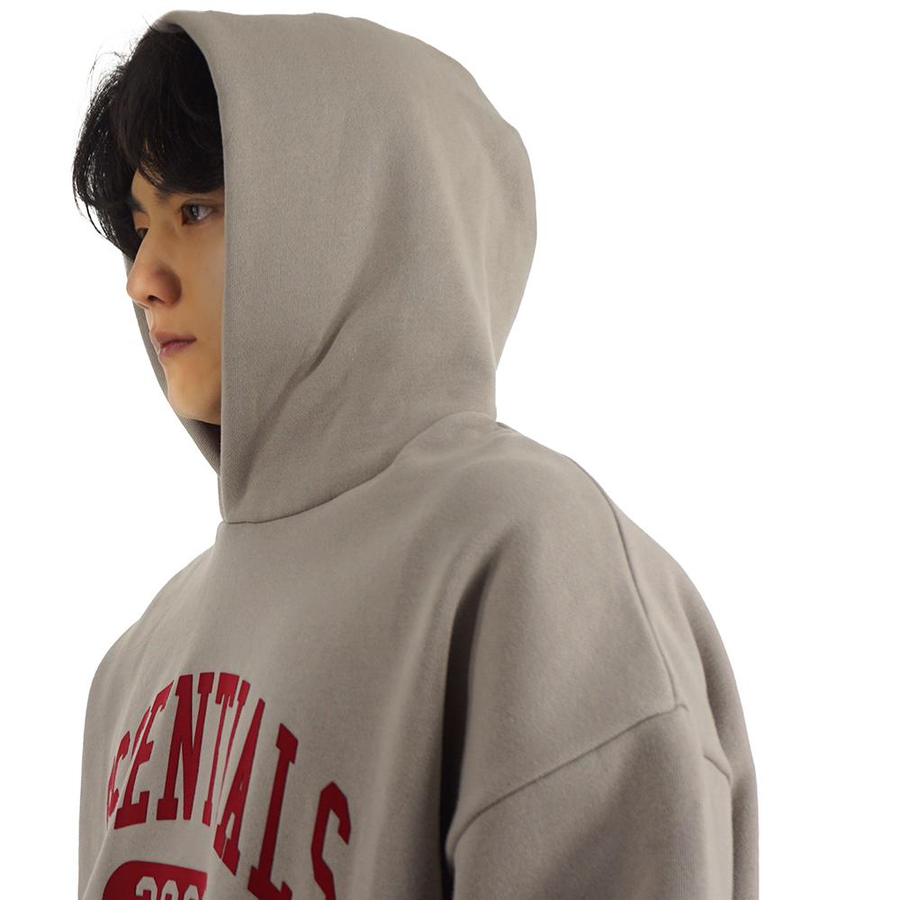Fear of God Essentials Classic Fleece Hoodie Smoke Gray Unisex