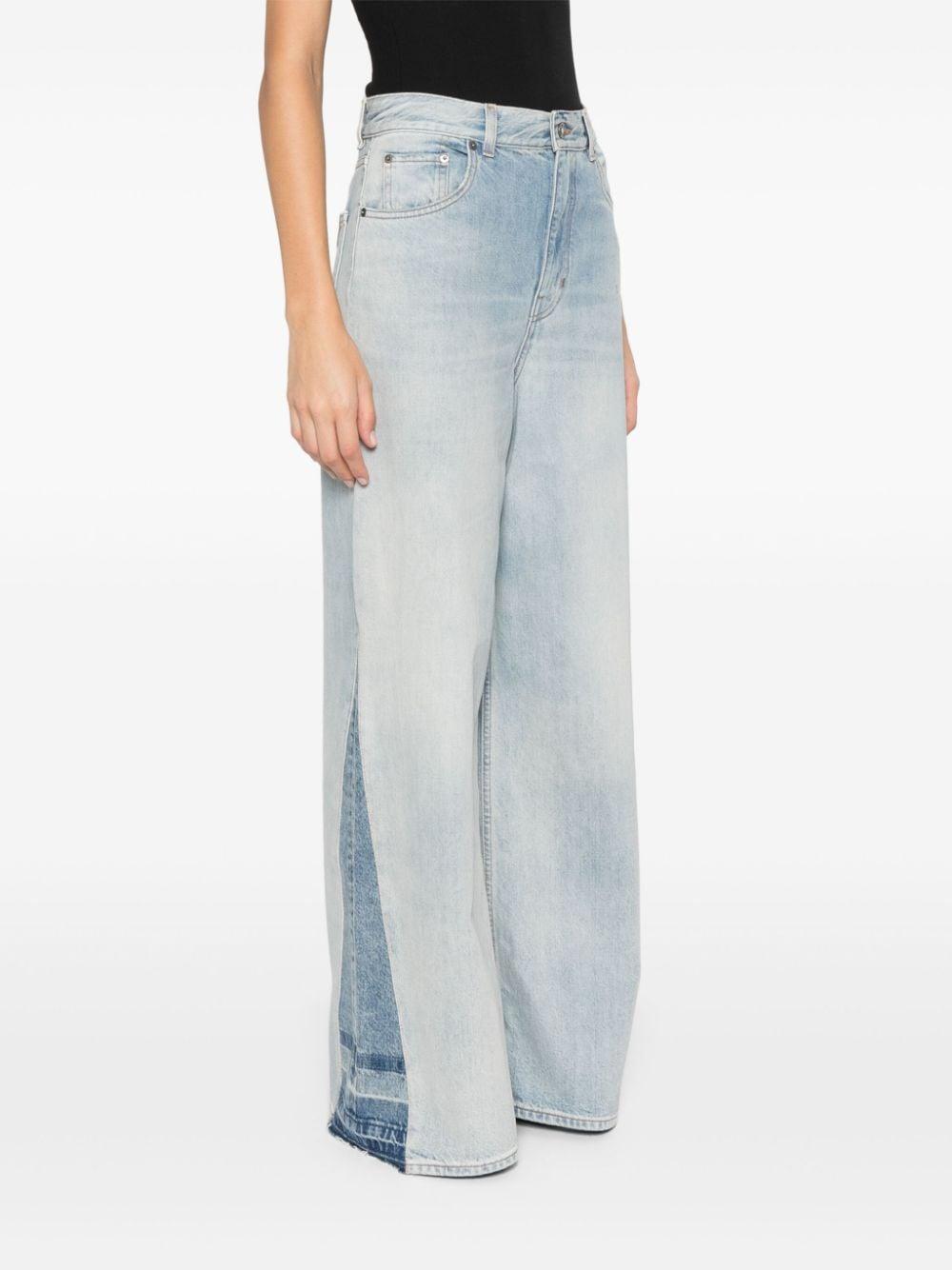 Chloe Wide Leg Denim Jeans CH24WDP0215149V
