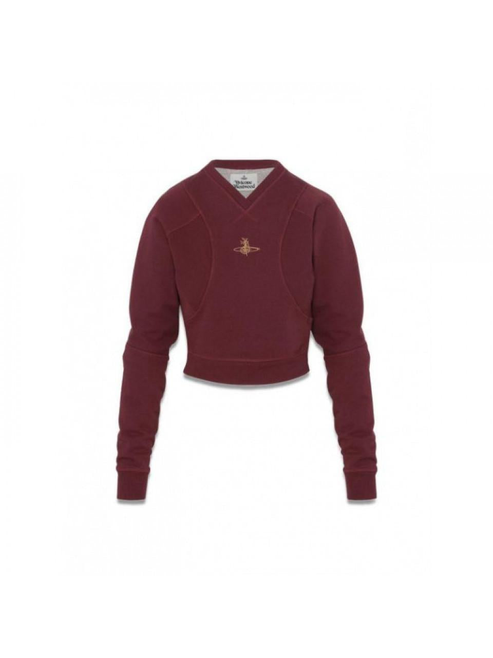 Vivienne Westwood Cropped POURPOINT Sweatshirt 1I010013 J00A4 F407