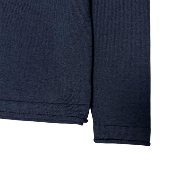 STONE ISLAND Men’s Cotton Crewneck Sweater Navy 5100052 S00B0 V0020