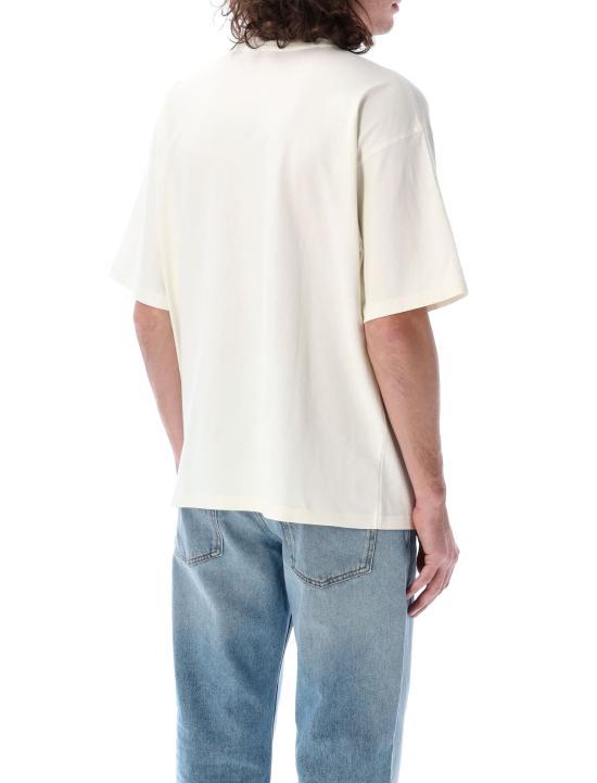 DIESEL Short Sleeve T-Shirt for Men A130490DQAU141A WHITE DOM