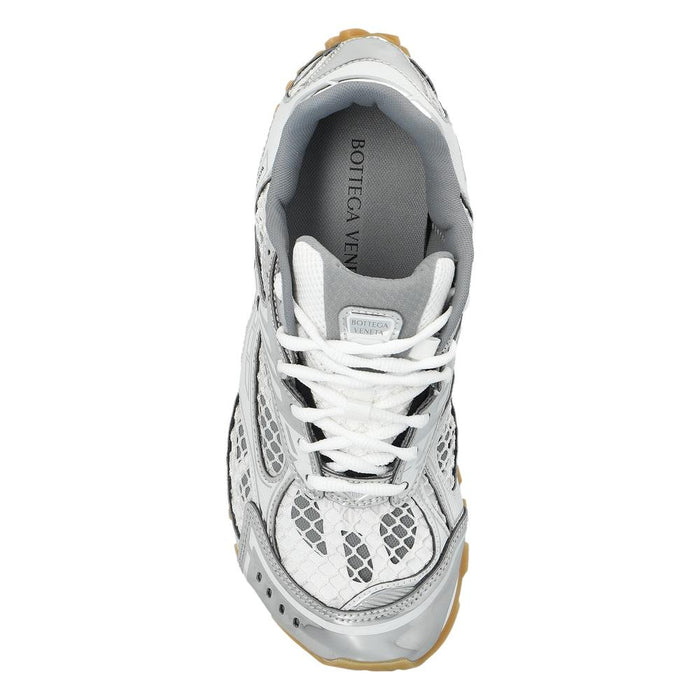 Bottega Veneta Orbit Low-Top Sneakers Men Gray Leather