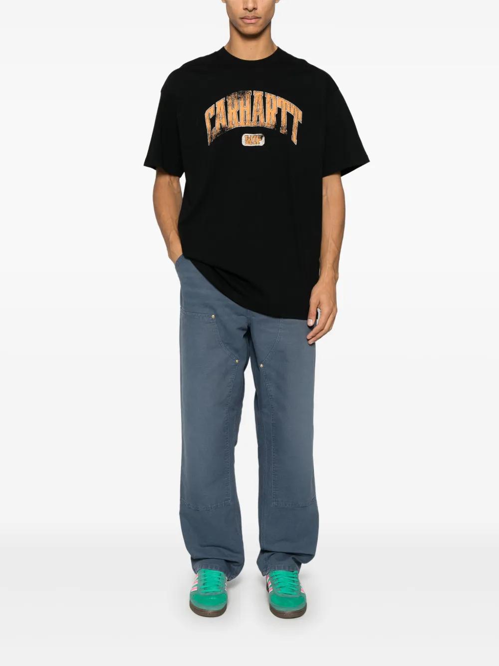 CARHARTT WIP Black LECTURE Short Sleeve T-Shirt Unisex I034766 894G