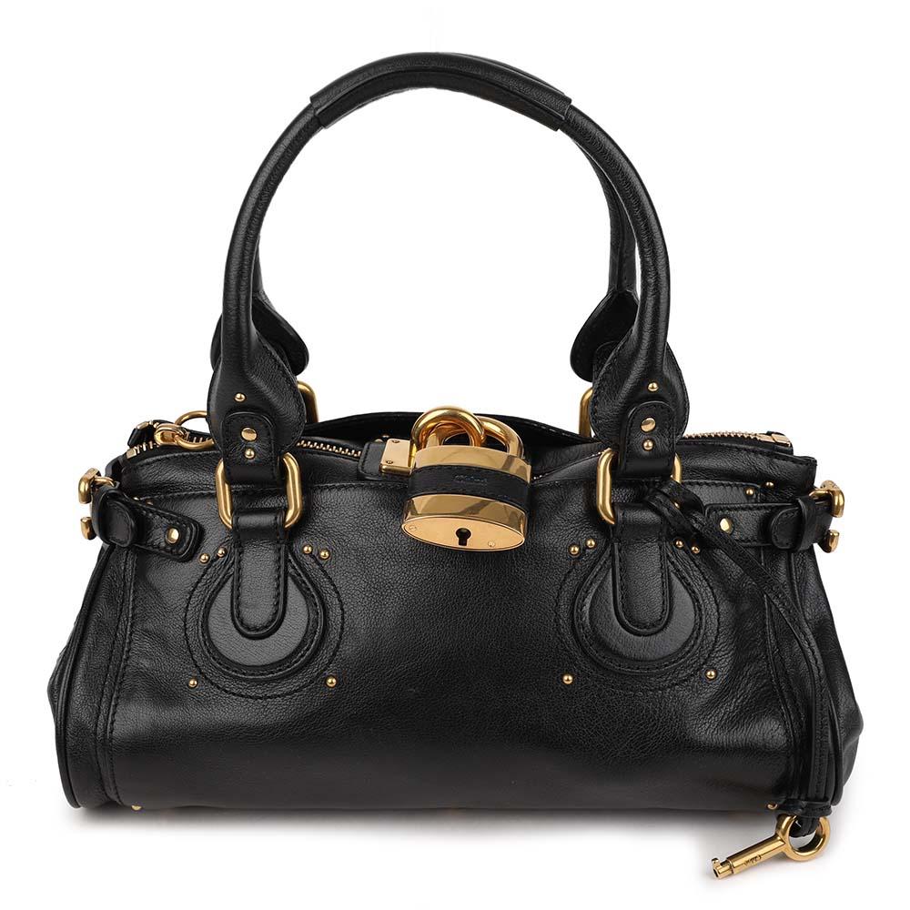 Chloe Grained Leather Paddington Tote Bag CH25WS802P75001
