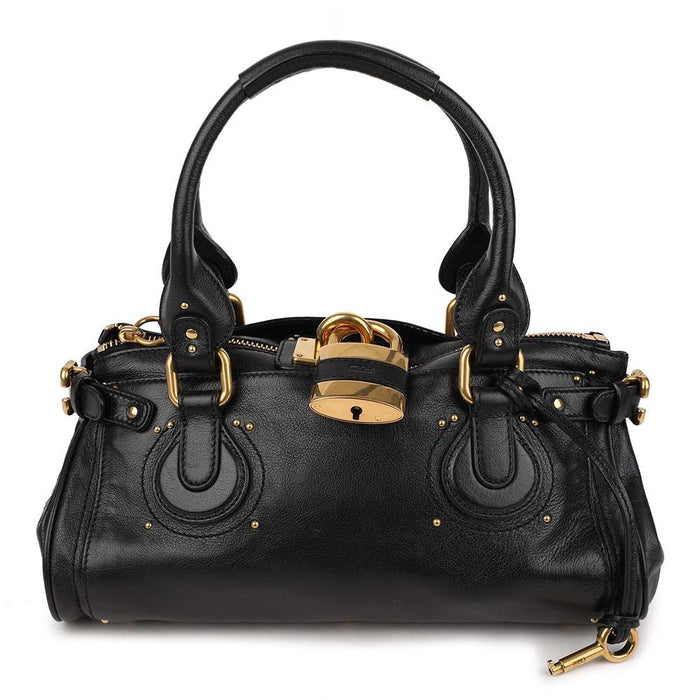 Chloe Grained Leather Paddington Tote Bag CH25WS802P75001