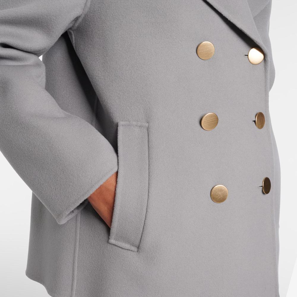 Max Mara Virgin Wool Jacket Avio Blue 9041046106 088