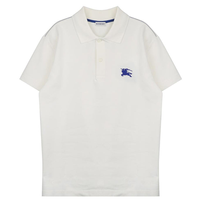 BURBERRY Logo Short Sleeve Polo Shirt 8107451