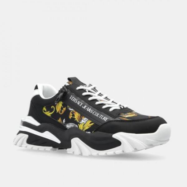 Versace Logo Detailed Low-Top Sneakers 78YA3SI5 ZSC57 G89